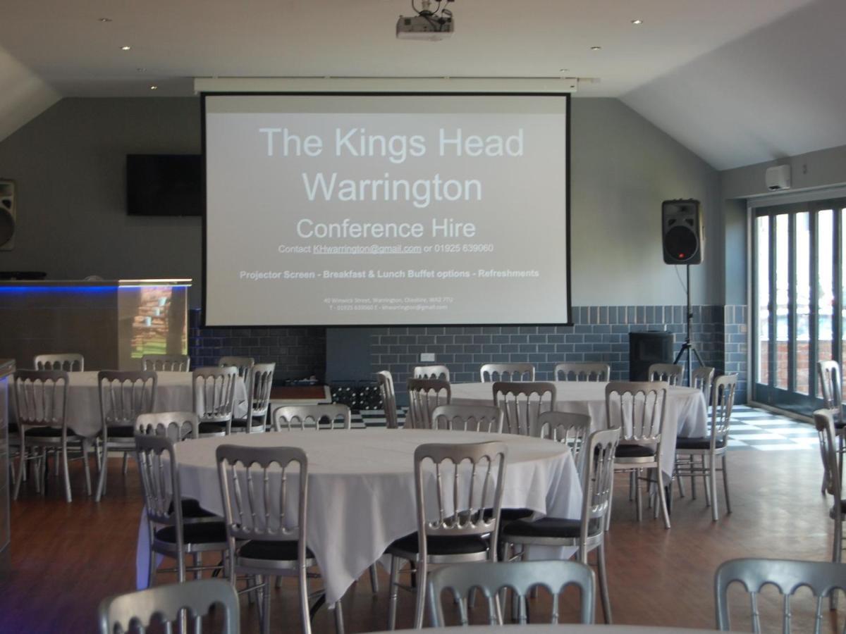 The Kings Head Acomodação com café da manhã Warrington Exterior foto